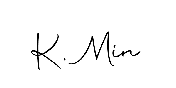 Once you've used our free online signature maker to create your best signature Autography-DOLnW style, it's time to enjoy all of the benefits that K, Min name signing documents. K, Min signature style 10 images and pictures png