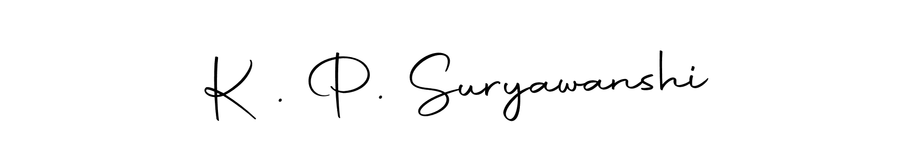 You can use this online signature creator to create a handwritten signature for the name K . P. Suryawanshi. This is the best online autograph maker. K . P. Suryawanshi signature style 10 images and pictures png