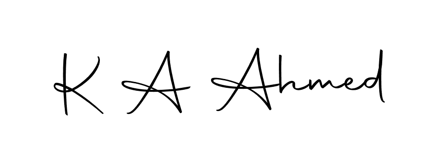 How to Draw K A Ahmed signature style? Autography-DOLnW is a latest design signature styles for name K A Ahmed. K A Ahmed signature style 10 images and pictures png