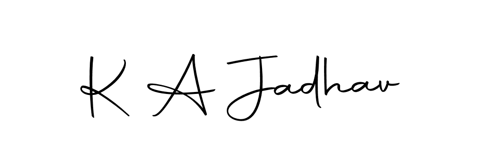 Once you've used our free online signature maker to create your best signature Autography-DOLnW style, it's time to enjoy all of the benefits that K A Jadhav name signing documents. K A Jadhav signature style 10 images and pictures png