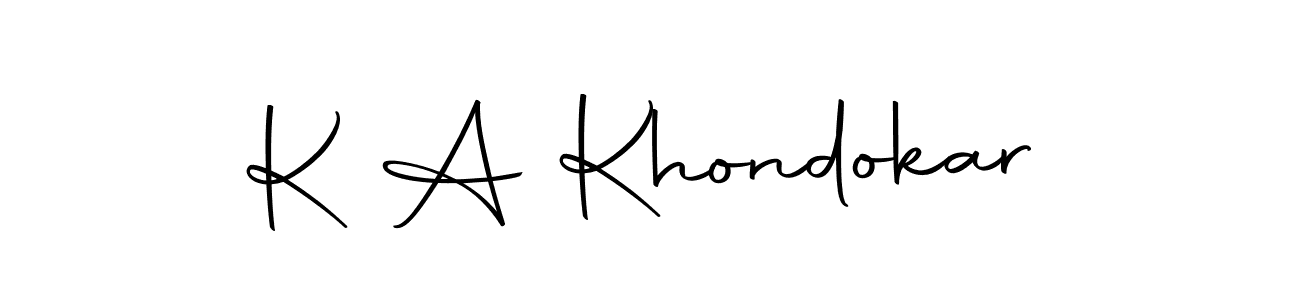 Once you've used our free online signature maker to create your best signature Autography-DOLnW style, it's time to enjoy all of the benefits that K A Khondokar name signing documents. K A Khondokar signature style 10 images and pictures png