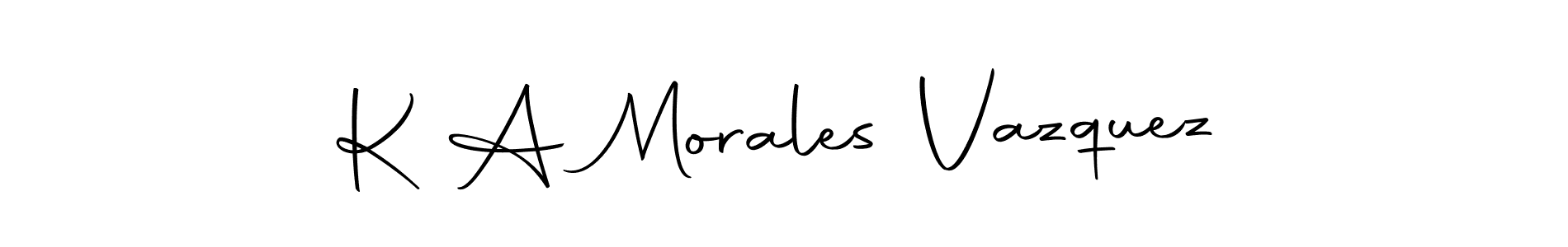 Best and Professional Signature Style for K A Morales Vazquez. Autography-DOLnW Best Signature Style Collection. K A Morales Vazquez signature style 10 images and pictures png
