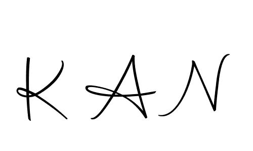 Also we have K A N name is the best signature style. Create professional handwritten signature collection using Autography-DOLnW autograph style. K A N signature style 10 images and pictures png