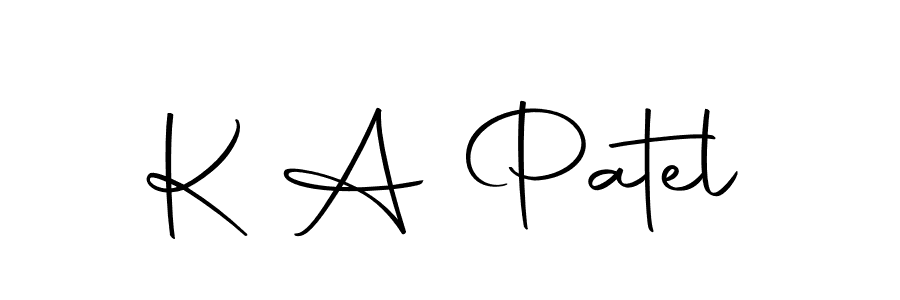 Similarly Autography-DOLnW is the best handwritten signature design. Signature creator online .You can use it as an online autograph creator for name K A Patel. K A Patel signature style 10 images and pictures png