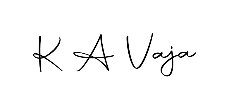 Create a beautiful signature design for name K A Vaja. With this signature (Autography-DOLnW) fonts, you can make a handwritten signature for free. K A Vaja signature style 10 images and pictures png