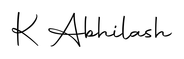 Designed for modern professionals: K Abhilash name signature crafted with Autography-DOLnW script. Ready for digital PDF workflows. K Abhilash signature style 10 images and pictures png