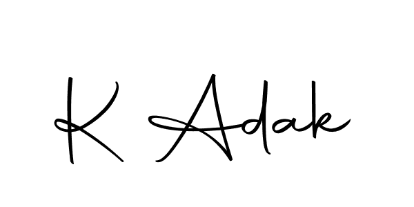 Check out images of Autograph of K Adak name. Actor K Adak Signature Style. Autography-DOLnW is a professional sign style online. K Adak signature style 10 images and pictures png