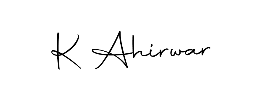 Make a short K Ahirwar signature style. Manage your documents anywhere anytime using Autography-DOLnW. Create and add eSignatures, submit forms, share and send files easily. K Ahirwar signature style 10 images and pictures png