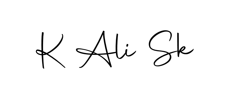 Here are the top 10 professional signature styles for the name K Ali Sk. These are the best autograph styles you can use for your name. K Ali Sk signature style 10 images and pictures png