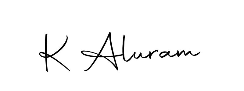 How to Draw K Aluram signature style? Autography-DOLnW is a latest design signature styles for name K Aluram. K Aluram signature style 10 images and pictures png