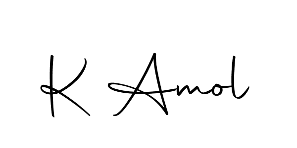 Here are the top 10 professional signature styles for the name K Amol. These are the best autograph styles you can use for your name. K Amol signature style 10 images and pictures png