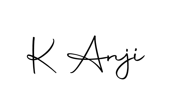 Here are the top 10 professional signature styles for the name K Anji. These are the best autograph styles you can use for your name. K Anji signature style 10 images and pictures png