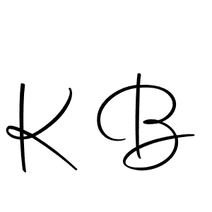 Use a signature maker to create a handwritten signature online. With this signature software, you can design (Autography-DOLnW) your own signature for name K B. K B signature style 10 images and pictures png