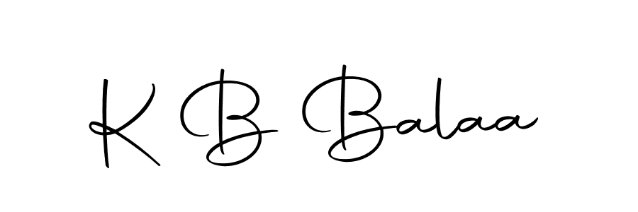K B Balaa stylish signature style. Best Handwritten Sign (Autography-DOLnW) for my name. Handwritten Signature Collection Ideas for my name K B Balaa. K B Balaa signature style 10 images and pictures png