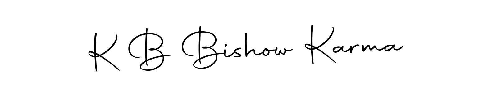 if you are searching for the best signature style for your name K B Bishow Karma. so please give up your signature search. here we have designed multiple signature styles  using Autography-DOLnW. K B Bishow Karma signature style 10 images and pictures png