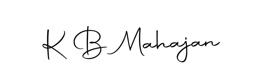 Autography-DOLnW is a professional signature style that is perfect for those who want to add a touch of class to their signature. It is also a great choice for those who want to make their signature more unique. Get K B Mahajan name to fancy signature for free. K B Mahajan signature style 10 images and pictures png