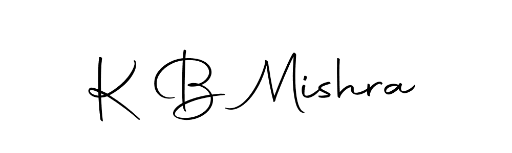 Design your own signature with our free online signature maker. With this signature software, you can create a handwritten (Autography-DOLnW) signature for name K B Mishra. K B Mishra signature style 10 images and pictures png