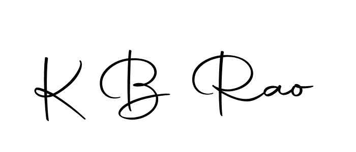 Design your own signature with our free online signature maker. With this signature software, you can create a handwritten (Autography-DOLnW) signature for name K B Rao. K B Rao signature style 10 images and pictures png