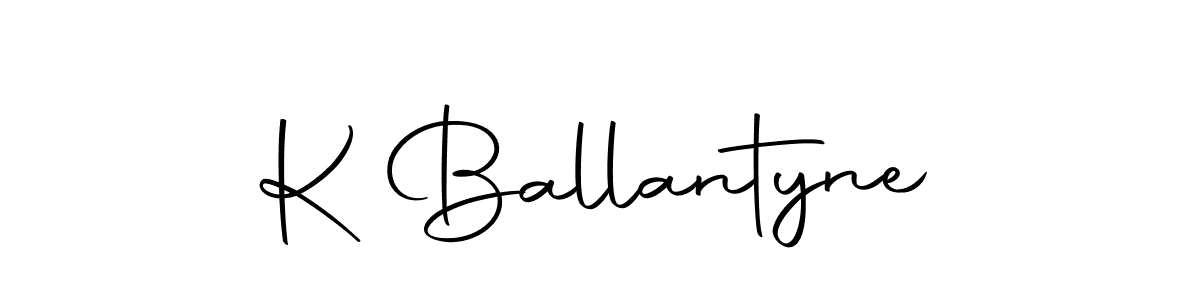 Make a short K Ballantyne signature style. Manage your documents anywhere anytime using Autography-DOLnW. Create and add eSignatures, submit forms, share and send files easily. K Ballantyne signature style 10 images and pictures png