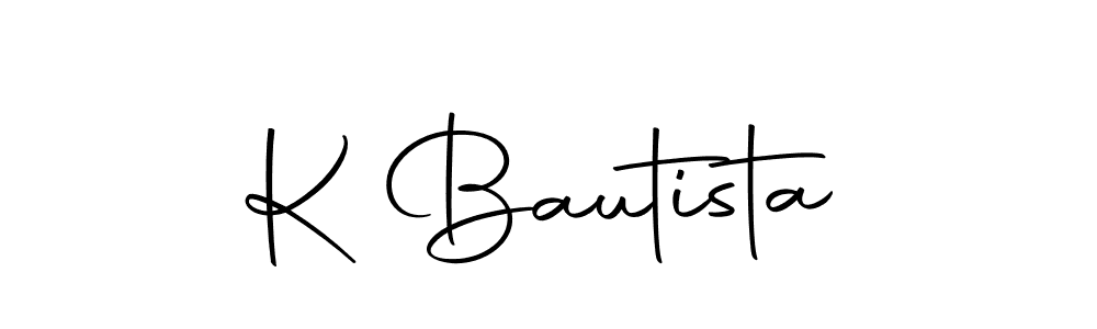 Design your own signature with our free online signature maker. With this signature software, you can create a handwritten (Autography-DOLnW) signature for name K Bautista. K Bautista signature style 10 images and pictures png