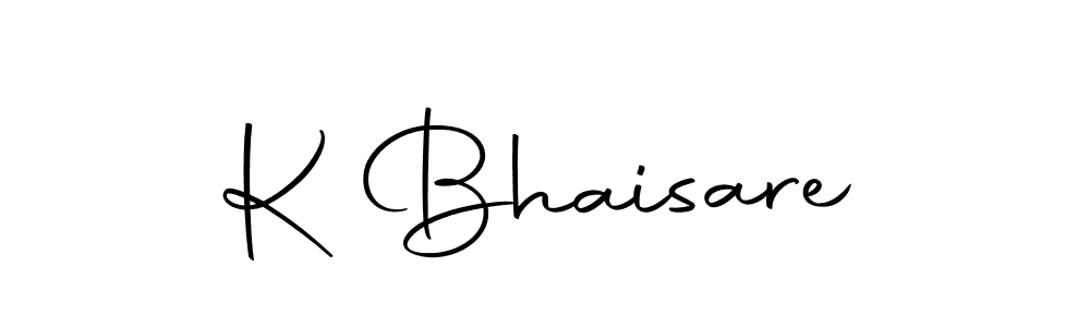 Also we have K Bhaisare name is the best signature style. Create professional handwritten signature collection using Autography-DOLnW autograph style. K Bhaisare signature style 10 images and pictures png