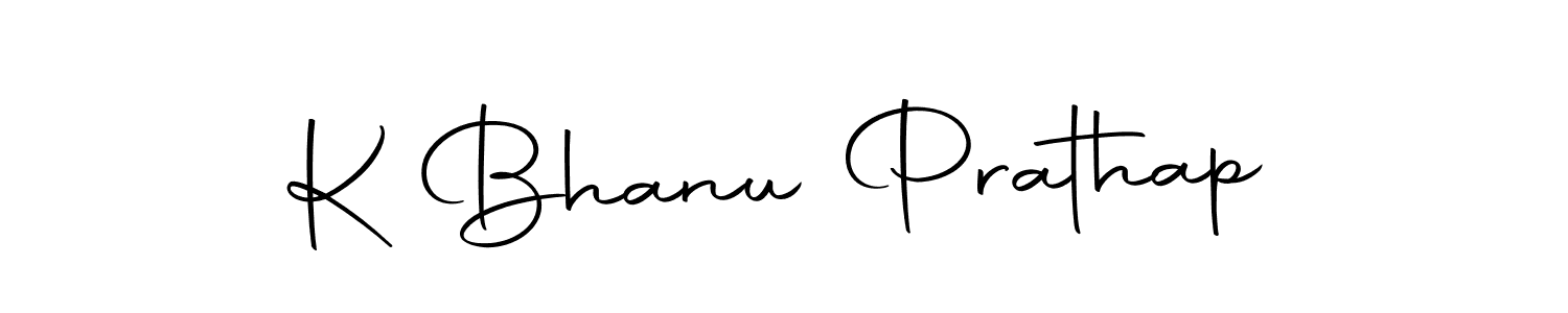 Design your own signature with our free online signature maker. With this signature software, you can create a handwritten (Autography-DOLnW) signature for name K Bhanu Prathap. K Bhanu Prathap signature style 10 images and pictures png