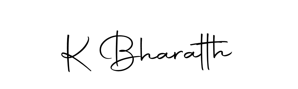 The best way (Autography-DOLnW) to make a short signature is to pick only two or three words in your name. The name K Bharatth include a total of six letters. For converting this name. K Bharatth signature style 10 images and pictures png