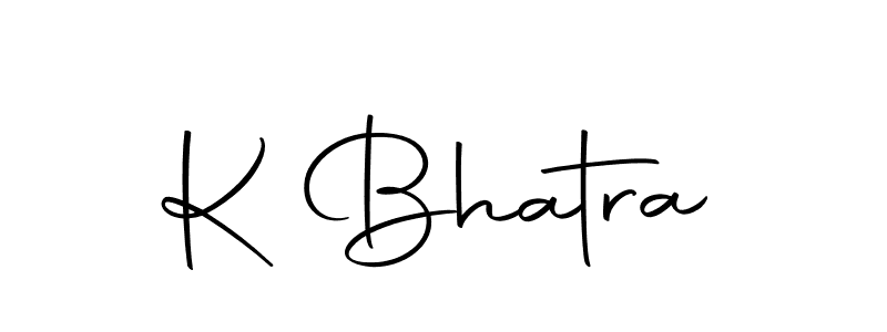 Make a short K Bhatra signature style. Manage your documents anywhere anytime using Autography-DOLnW. Create and add eSignatures, submit forms, share and send files easily. K Bhatra signature style 10 images and pictures png