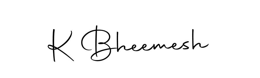 Here are the top 10 professional signature styles for the name K Bheemesh. These are the best autograph styles you can use for your name. K Bheemesh signature style 10 images and pictures png