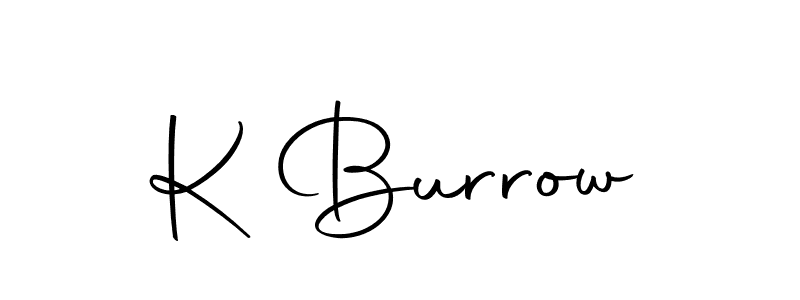 You can use this online signature creator to create a handwritten signature for the name K Burrow. This is the best online autograph maker. K Burrow signature style 10 images and pictures png