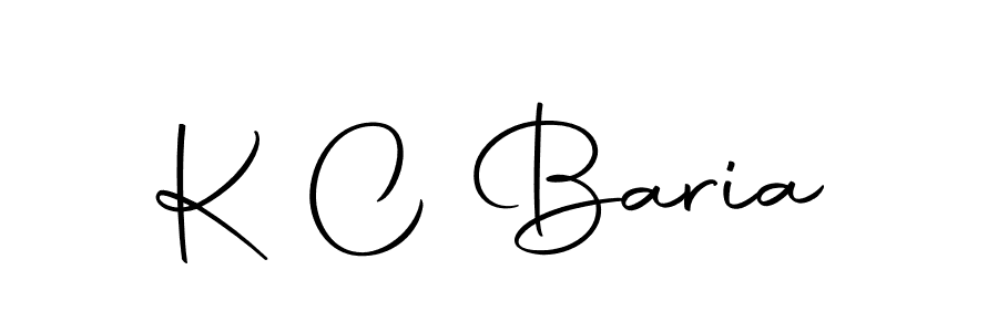 Make a beautiful signature design for name K C Baria. With this signature (Autography-DOLnW) style, you can create a handwritten signature for free. K C Baria signature style 10 images and pictures png