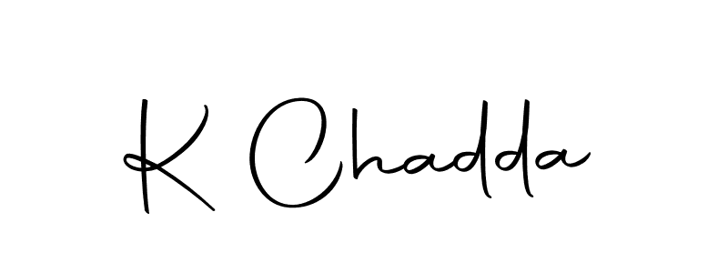 Autography-DOLnW is a professional signature style that is perfect for those who want to add a touch of class to their signature. It is also a great choice for those who want to make their signature more unique. Get K Chadda name to fancy signature for free. K Chadda signature style 10 images and pictures png