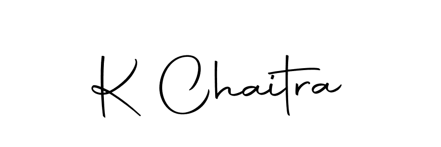 Use a signature maker to create a handwritten signature online. With this signature software, you can design (Autography-DOLnW) your own signature for name K Chaitra. K Chaitra signature style 10 images and pictures png