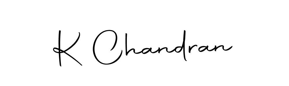 Use a signature maker to create a handwritten signature online. With this signature software, you can design (Autography-DOLnW) your own signature for name K Chandran. K Chandran signature style 10 images and pictures png