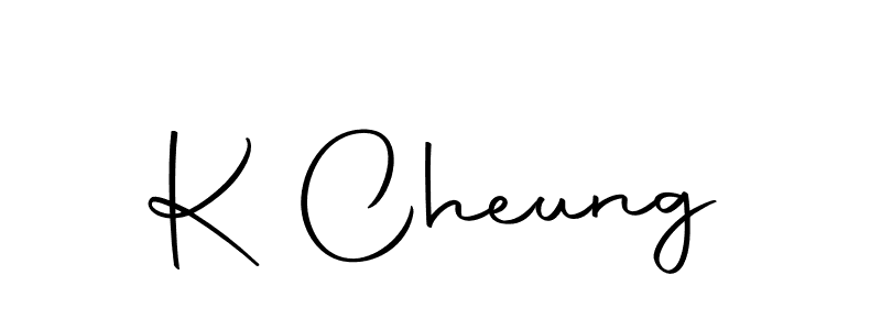 The best way (Autography-DOLnW) to make a short signature is to pick only two or three words in your name. The name K Cheung include a total of six letters. For converting this name. K Cheung signature style 10 images and pictures png