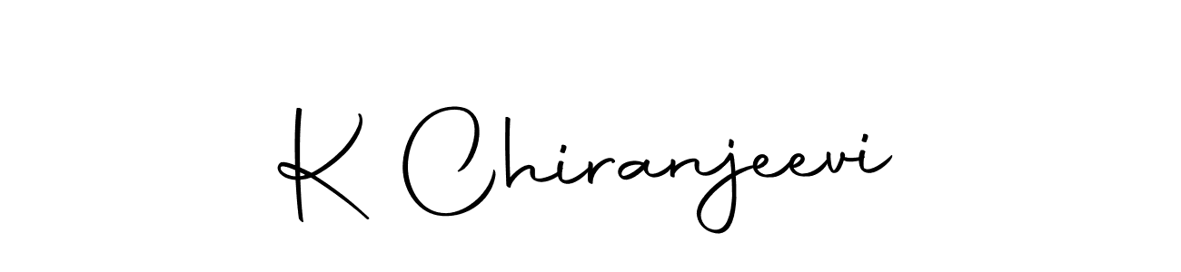 Design your own signature with our free online signature maker. With this signature software, you can create a handwritten (Autography-DOLnW) signature for name K Chiranjeevi. K Chiranjeevi signature style 10 images and pictures png