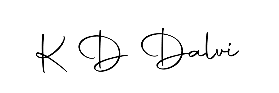 Design your own signature with our free online signature maker. With this signature software, you can create a handwritten (Autography-DOLnW) signature for name K D Dalvi. K D Dalvi signature style 10 images and pictures png