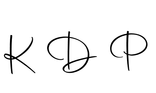 You should practise on your own different ways (Autography-DOLnW) to write your name (K D P) in signature. don't let someone else do it for you. K D P signature style 10 images and pictures png