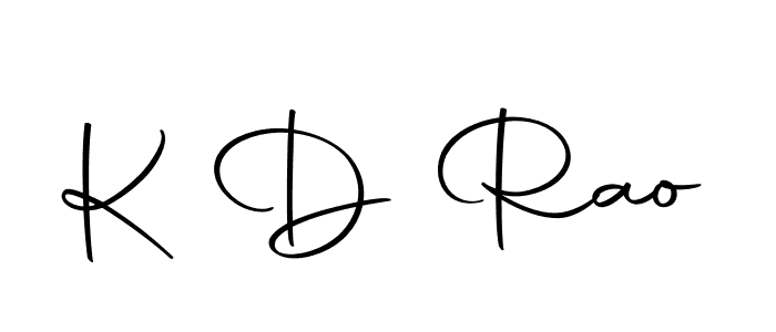 You should practise on your own different ways (Autography-DOLnW) to write your name (K D Rao) in signature. don't let someone else do it for you. K D Rao signature style 10 images and pictures png