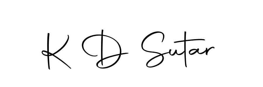 You can use this online signature creator to create a handwritten signature for the name K D Sutar. This is the best online autograph maker. K D Sutar signature style 10 images and pictures png