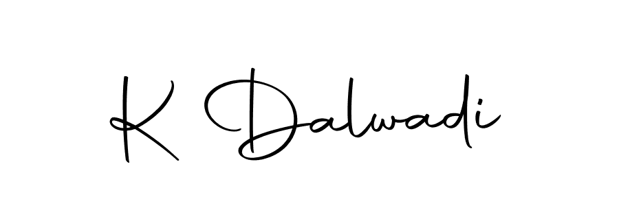 Make a beautiful signature design for name K Dalwadi. Use this online signature maker to create a handwritten signature for free. K Dalwadi signature style 10 images and pictures png