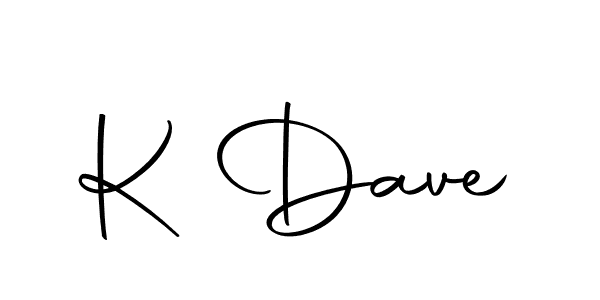 The best way (Autography-DOLnW) to make a short signature is to pick only two or three words in your name. The name K Dave include a total of six letters. For converting this name. K Dave signature style 10 images and pictures png