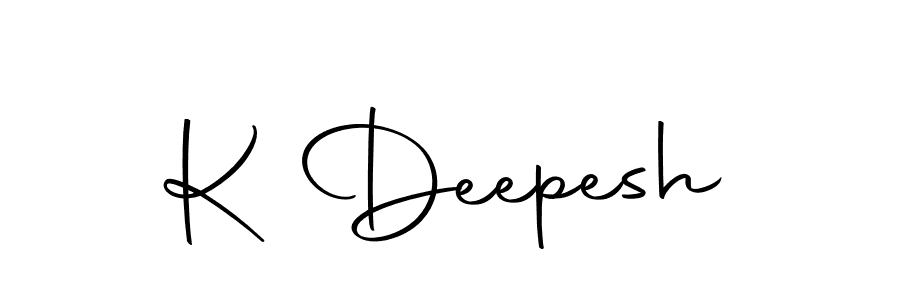 K Deepesh stylish signature style. Best Handwritten Sign (Autography-DOLnW) for my name. Handwritten Signature Collection Ideas for my name K Deepesh. K Deepesh signature style 10 images and pictures png