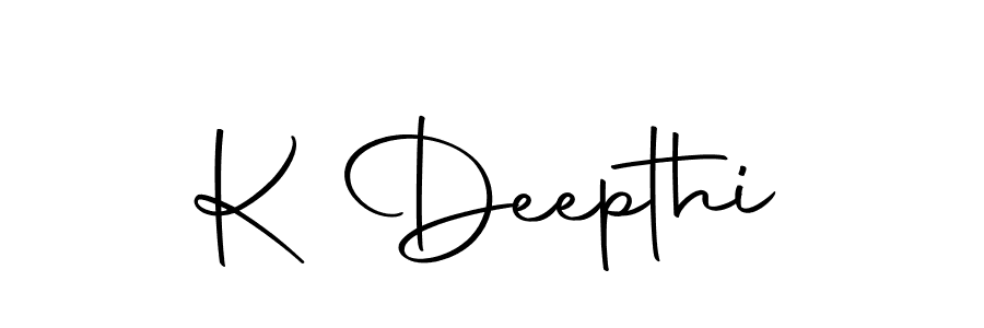Make a short K Deepthi signature style. Manage your documents anywhere anytime using Autography-DOLnW. Create and add eSignatures, submit forms, share and send files easily. K Deepthi signature style 10 images and pictures png