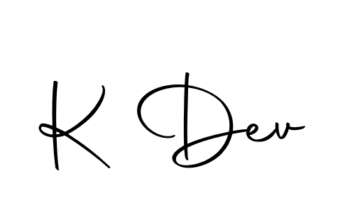 K Dev stylish signature style. Best Handwritten Sign (Autography-DOLnW) for my name. Handwritten Signature Collection Ideas for my name K Dev. K Dev signature style 10 images and pictures png