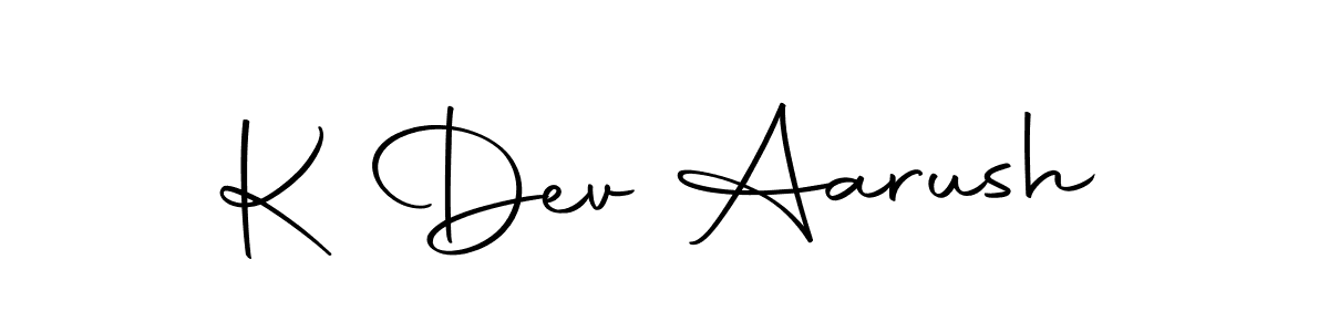 Also You can easily find your signature by using the search form. We will create K Dev Aarush name handwritten signature images for you free of cost using Autography-DOLnW sign style. K Dev Aarush signature style 10 images and pictures png