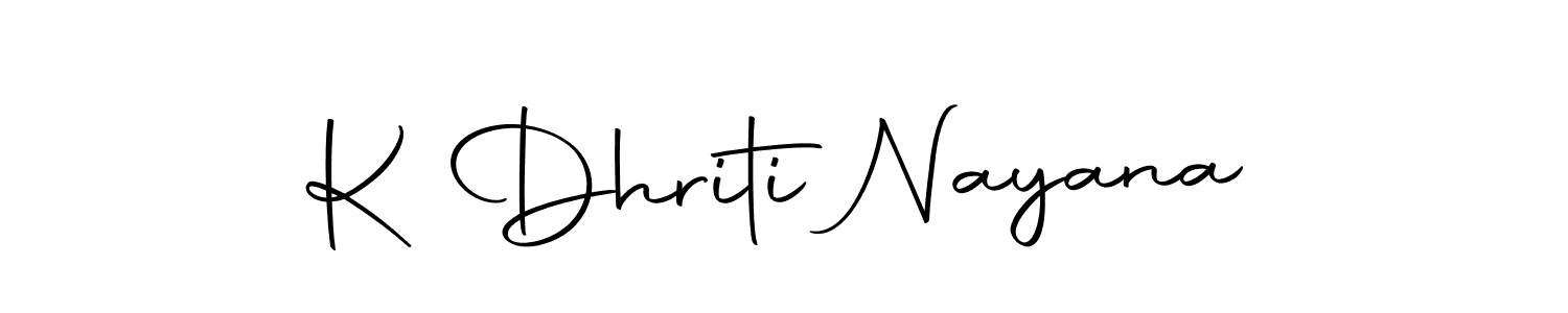 How to Draw K Dhriti Nayana signature style? Autography-DOLnW is a latest design signature styles for name K Dhriti Nayana. K Dhriti Nayana signature style 10 images and pictures png