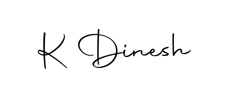 Make a beautiful signature design for name K Dinesh. Use this online signature maker to create a handwritten signature for free. K Dinesh signature style 10 images and pictures png