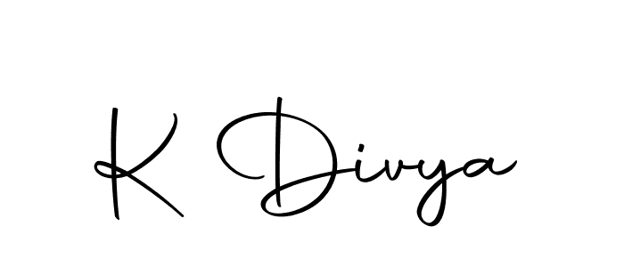 How to make K Divya signature? Autography-DOLnW is a professional autograph style. Create handwritten signature for K Divya name. K Divya signature style 10 images and pictures png