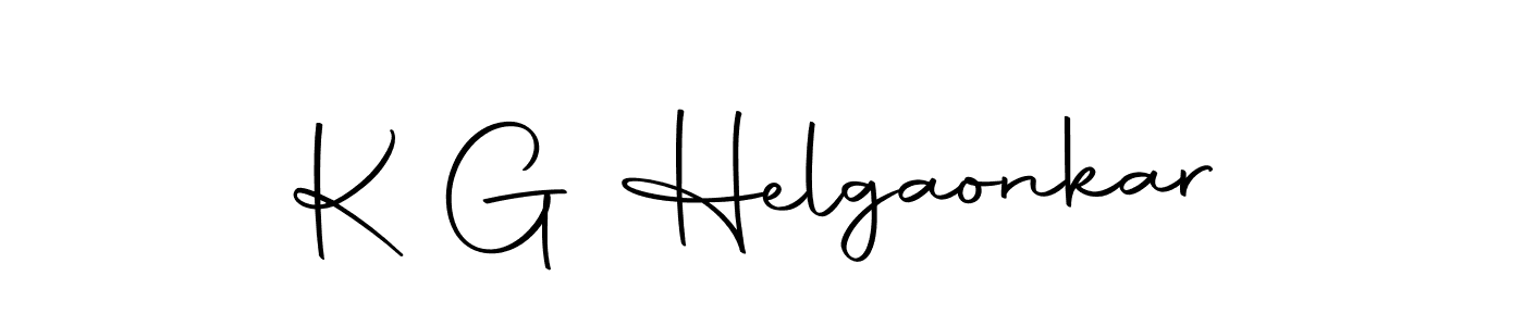 How to make K G Helgaonkar name signature. Use Autography-DOLnW style for creating short signs online. This is the latest handwritten sign. K G Helgaonkar signature style 10 images and pictures png